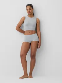 Seamless Shorty - Heather grey — view 4