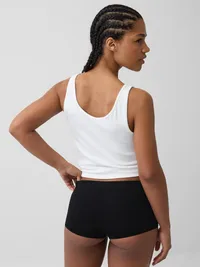 Seamless Shorty - True black — view 2