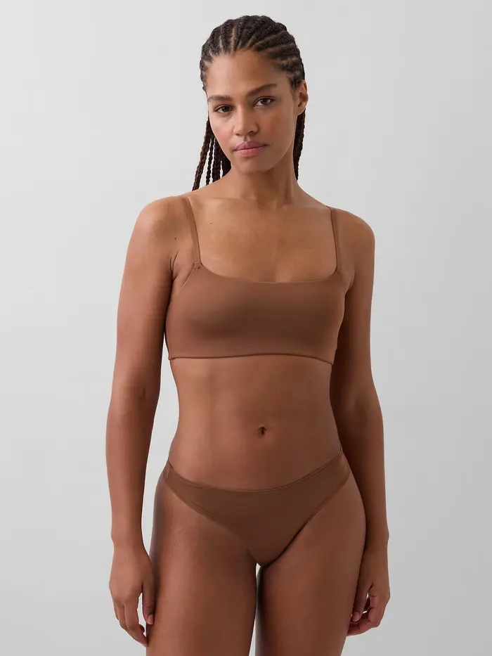 SecondSkin Bralette - Cacao brown