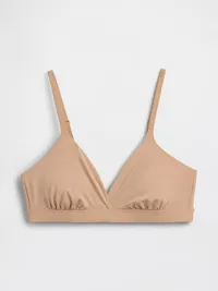 SecondSkin Crossover Bralette - Blush beige — view 5