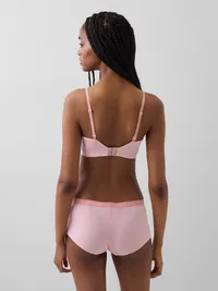SecondSkin Crossover Bralette - Pure pink — view 2
