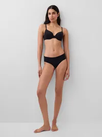 SecondSkin Semi-Demi Bra - True black — view 4