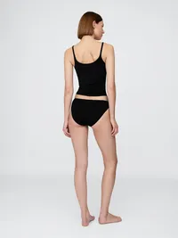 SecondSkin Tank Top - True black — view 2