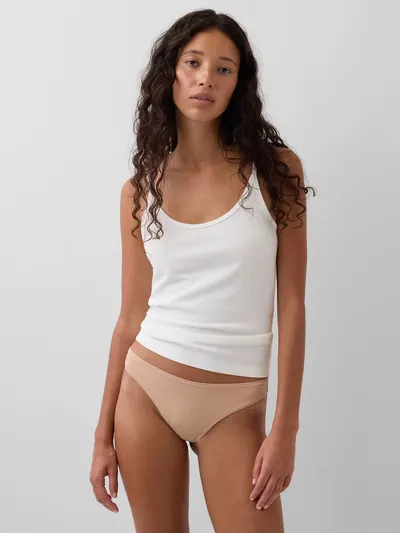 SecondSkin Thong - Blush beige