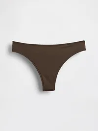 SecondSkin Thong - Bracken brown — view 4