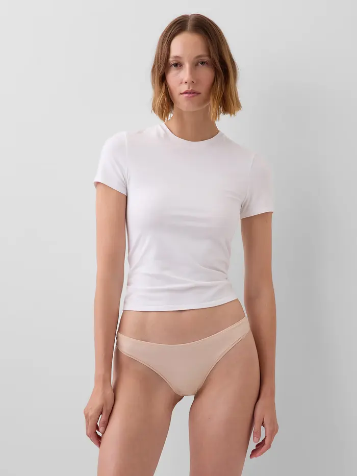 SecondSkin Thong - Light rose beige