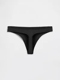 SecondSkin Thong - True black — view 5