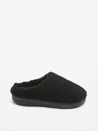 Sherpa Slippers for Boys - Black Jack — view 3