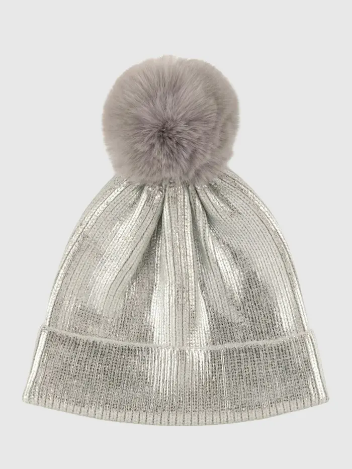 Shiraleah Jax Beanie - Silver
