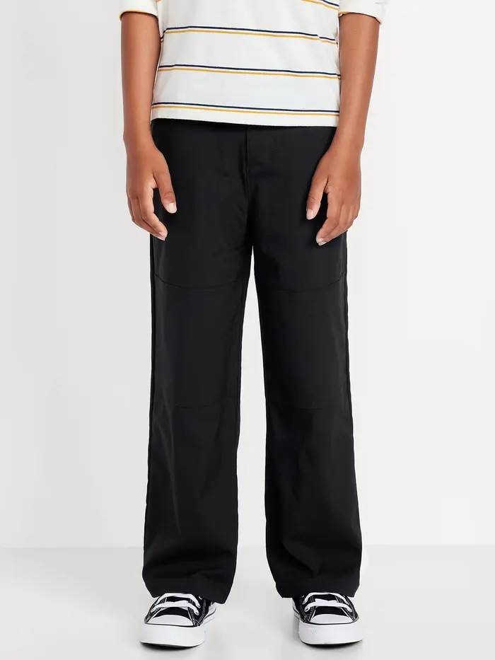 ShredTech Baggy Carpenter Pants for Boys - BlackJack