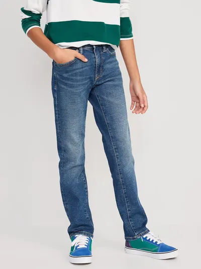 Slim 360° Stretch Jeans for Boys - Medium Wash