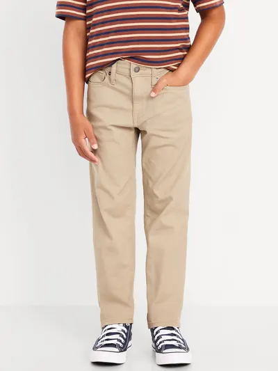 Slim 360° Stretch Twill Pants for Boys - Shore Enough