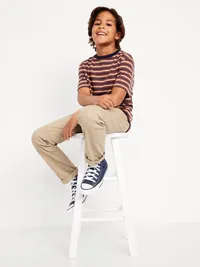 Slim 360° Stretch Twill Pants for Boys - Shore Enough — view 3