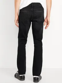 Slim 360° Tech Stretch Performance Jeans - Ripped Black Wash — view 2