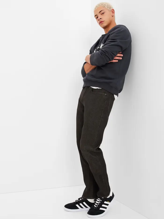 Slim Jeans - Black wash