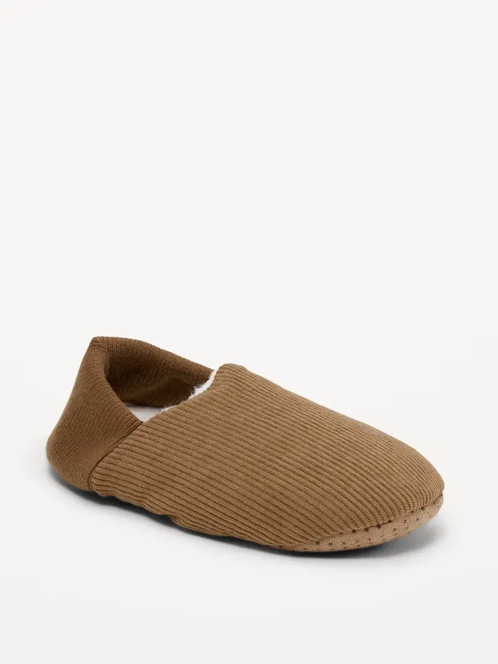 Slipper Socks for Men - Rugged Brown