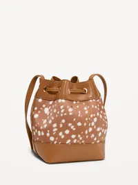 Small Drawstring Pouch Bag - Bambi — view 3