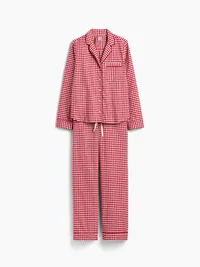 Softest Flannel PJ Set - Red gingham — view 5