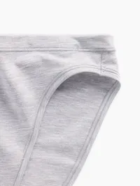 SoftMade Modal Bikini - Heather grey — view 3