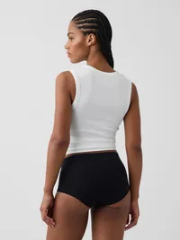 SoftMade Modal High Rise Brief - True black — view 2
