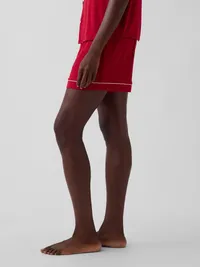 SoftMade Modal PJ Shorts - Sled red — view 3