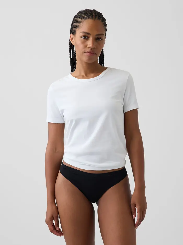 SoftMade Modal Thong - True black
