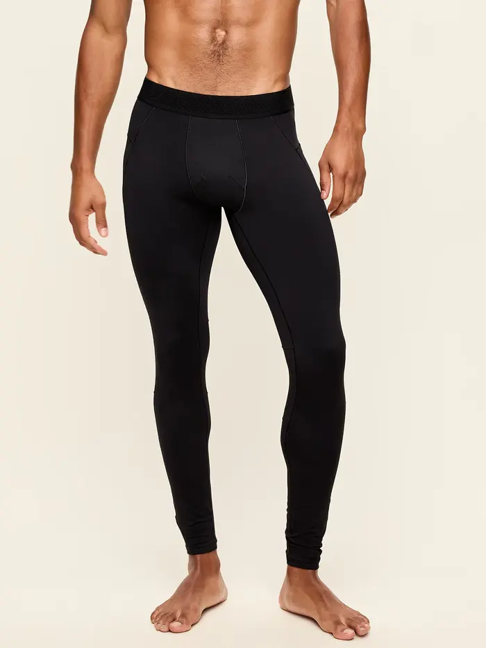 Solid Baselayer Tights - Black Jack