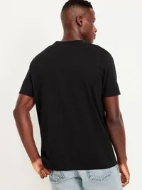 Solid Crew-Neck T-Shirt 3-Pack - Black Jack — view 3