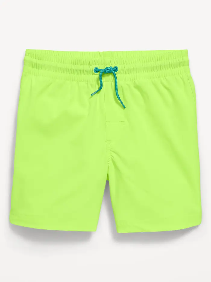 Solid Swim Trunks for Boys - Bright Lights
