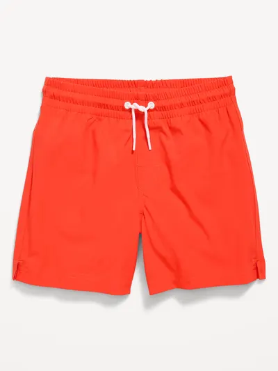 Solid Swim Trunks for Boys - Flame Attempt