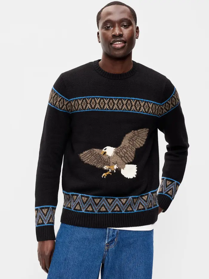 SoSoft Crew-Neck Sweater - Black Jack
