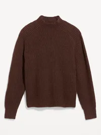 SoSoft Mock-Neck Shaker Sweater - Earthen — view 4