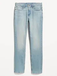 Straight Built-In Flex Jeans - Light Wash — view 4