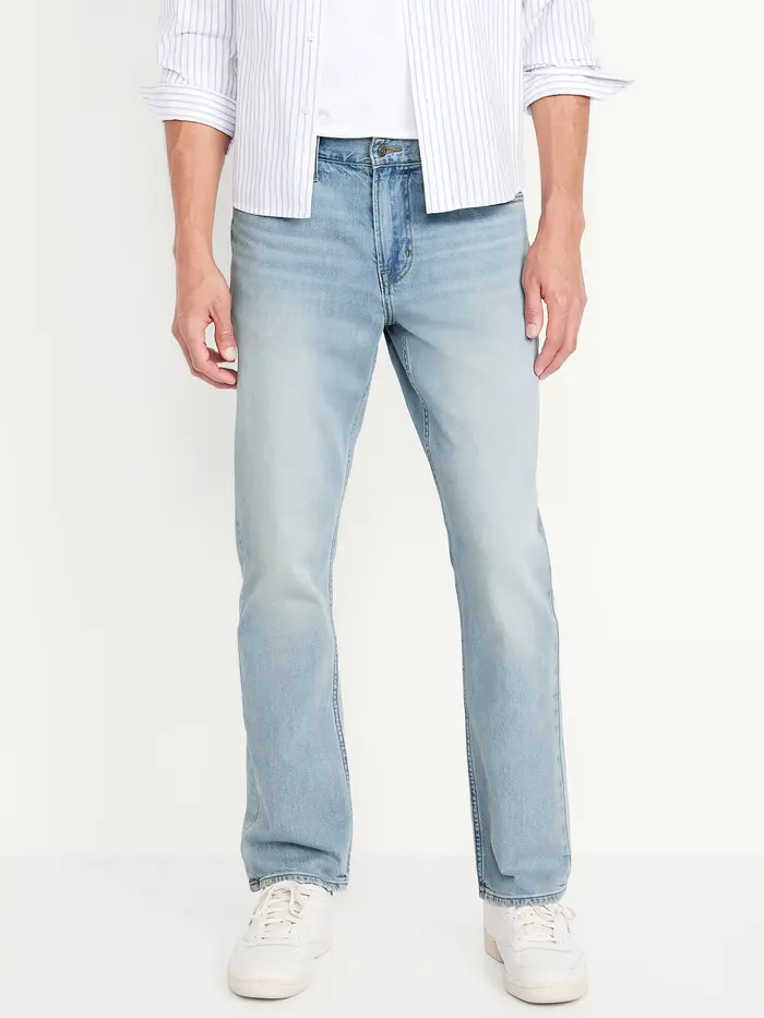 Straight Built-In Flex Jeans - Superlight