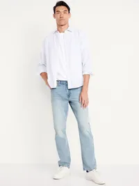 Straight Built-In Flex Jeans - Superlight — view 3