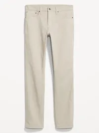 Straight Five-Pocket Pants - Light Khaki — view 4