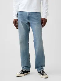 Straight Jeans - New medium wash — view 2