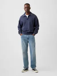 Straight Jeans - New medium wash — view 5