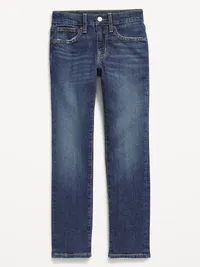 Straight-Leg Built-In Flex Jeans for Boys - Dark Authentic 10 — view 4