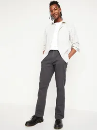 Straight Rotation Chino Pants - Dark Gray — view 3