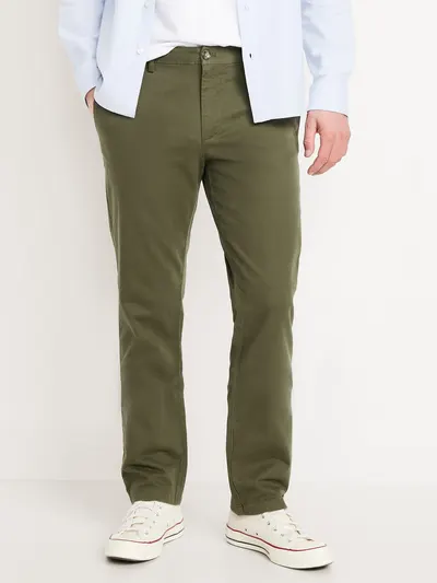 Straight Rotation Chino Pants - Olive
