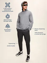 StretchTech Workout Joggers - Panther — view 4