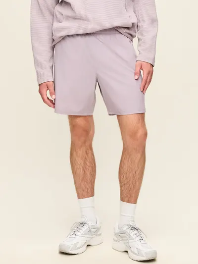 StretchTech Workout Shorts -- 7-inch inseam - Mockingbird