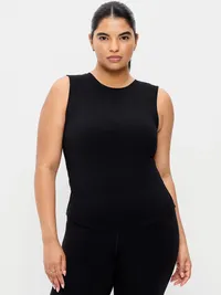 StudioSmooth Base Layer Tank Top - Black Jack — view 5