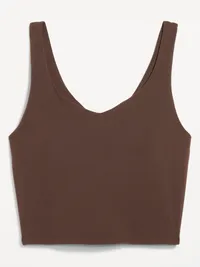 StudioSmooth Longline Top - Black Coffee — view 4