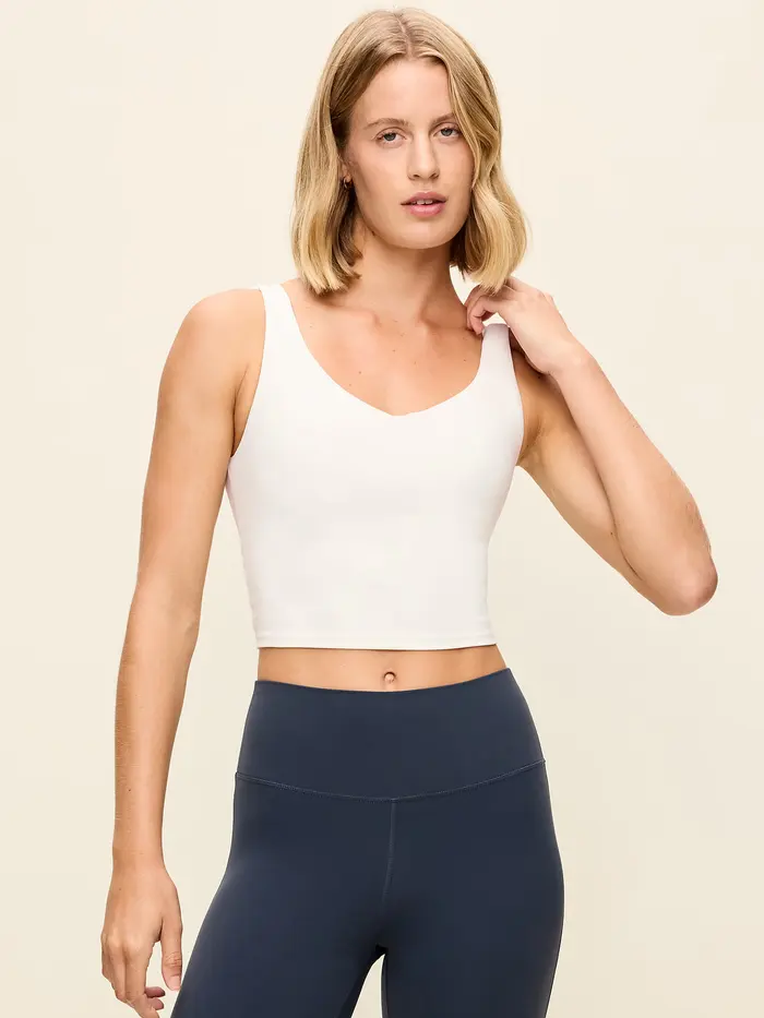 StudioSmooth Longline Top - Magnolia