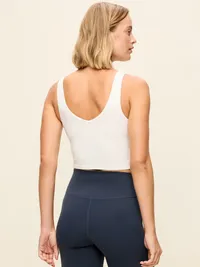 StudioSmooth Longline Top - Magnolia — view 2