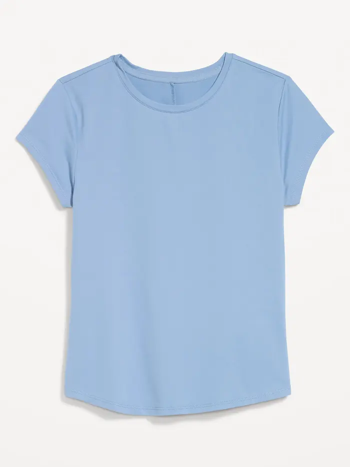 StudioSmooth Short-Sleeve Base Layer Top - Kyanite