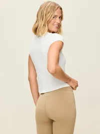 StudioSmooth Short-Sleeve Base Layer Top - Magnolia — view 2