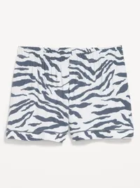 Sunday Sleep Knit Jersey Short - Zebra — view 4